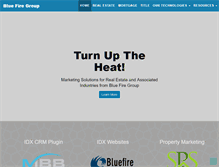 Tablet Screenshot of bluefiregroup.com
